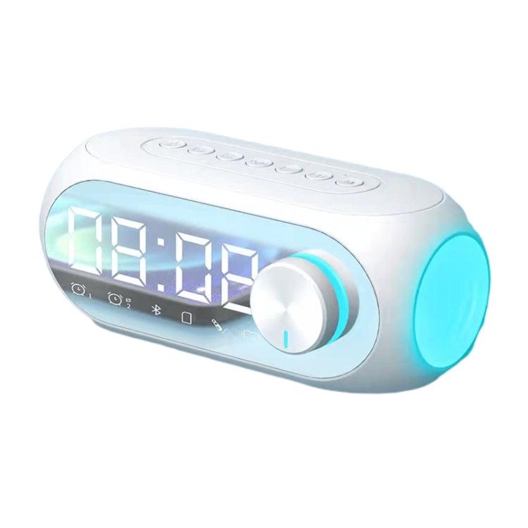 Sveglia AEC S8 Altoparlanti Bluetooth con supporto luce LED TF / FM, S8