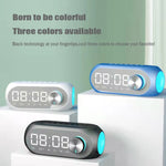 Sveglia AEC S8 Altoparlanti Bluetooth con supporto luce LED TF / FM, S8