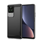 Custodia morbida in TPU MOFI Gentleness in fibra di carbonio spazzolata, For Xiaomi Redmi K40S, For Xiaomi Redmi K50 / K50 Pro, For Xiaomi Redmi 10C, For Xiaomi Poco X4 Pro 5G, For Xiaomi 12 / 12X, For Xiaomi 12 Pro