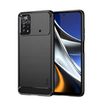 Custodia morbida in TPU MOFI Gentleness in fibra di carbonio spazzolata, For Xiaomi Redmi K40S, For Xiaomi Redmi K50 / K50 Pro, For Xiaomi Redmi 10C, For Xiaomi Poco X4 Pro 5G, For Xiaomi 12 / 12X, For Xiaomi 12 Pro