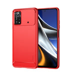 Custodia morbida in TPU MOFI Gentleness in fibra di carbonio spazzolata, For Xiaomi Redmi K40S, For Xiaomi Redmi K50 / K50 Pro, For Xiaomi Redmi 10C, For Xiaomi Poco X4 Pro 5G, For Xiaomi 12 / 12X, For Xiaomi 12 Pro