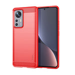 Custodia morbida in TPU MOFI Gentleness in fibra di carbonio spazzolata, For Xiaomi Redmi K40S, For Xiaomi Redmi K50 / K50 Pro, For Xiaomi Redmi 10C, For Xiaomi Poco X4 Pro 5G, For Xiaomi 12 / 12X, For Xiaomi 12 Pro
