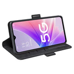 Per OPPO A57 5G Custodia per telefono in pelle con fibbia magnetica a doppio lato, For OPPO A57 5G