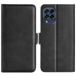 Per Samsung Galaxy M33 5G Custodia per telefono in pelle con fibbia magnetica a doppio lato, For Samsung Galaxy M33 5G