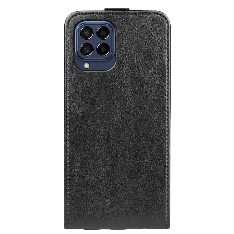Per Samsung Galaxy M33 R64 Custodia per cellulare in pelle con vibrazione verticale, For Samsung Galaxy M33