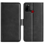 Per Ulefone note 10 Custodia per telefono in pelle con fibbia magnetica a doppio lato, Black, Yellow, Brown, Dark Blue, Red