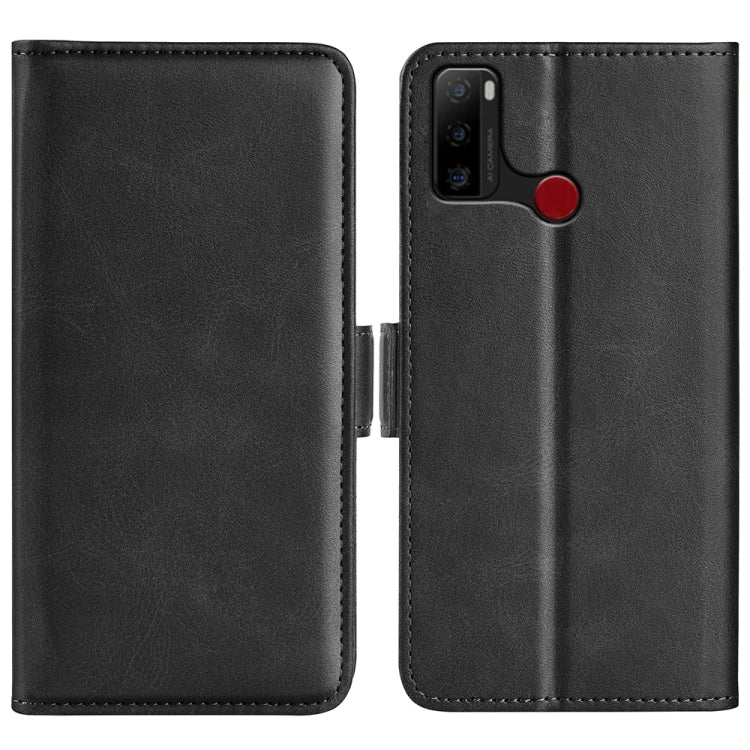 Per Ulefone note 10 Custodia per telefono in pelle con fibbia magnetica a doppio lato, Black, Yellow, Brown, Dark Blue, Red