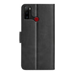 Per Ulefone note 10 Custodia per telefono in pelle con fibbia magnetica a doppio lato, Black, Yellow, Brown, Dark Blue, Red