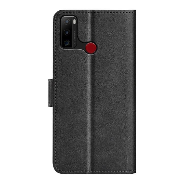 Per Ulefone note 10 Custodia per telefono in pelle con fibbia magnetica a doppio lato, Black, Yellow, Brown, Dark Blue, Red