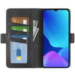 Per Ulefone note 10 Custodia per telefono in pelle con fibbia magnetica a doppio lato, Black, Yellow, Brown, Dark Blue, Red