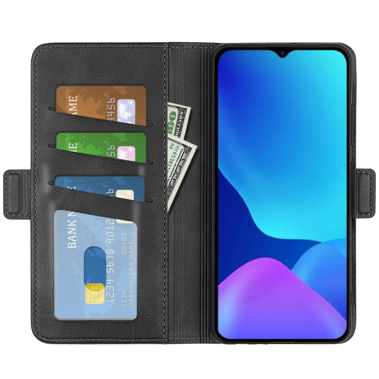 Per Ulefone note 10 Custodia per telefono in pelle con fibbia magnetica a doppio lato, Black, Yellow, Brown, Dark Blue, Red
