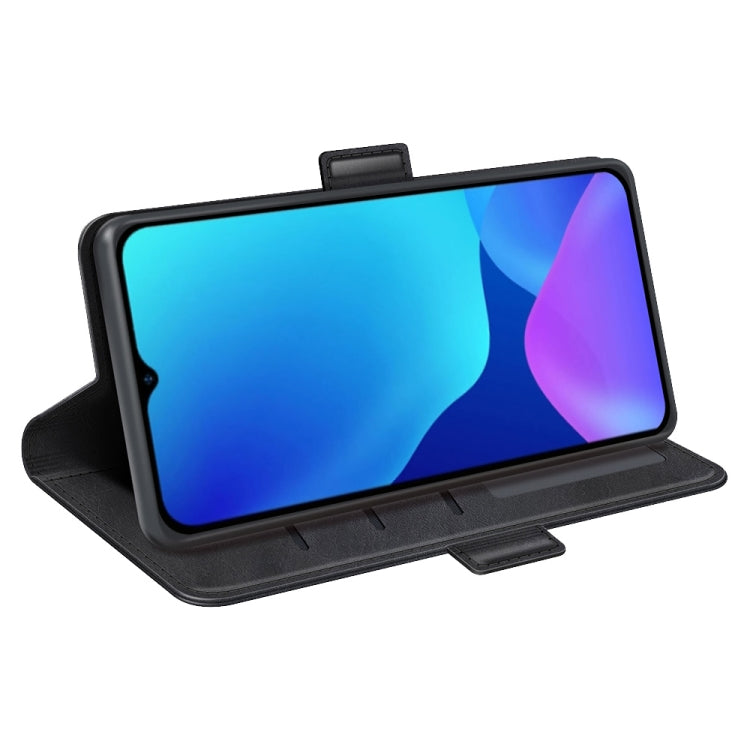 Per Ulefone note 10 Custodia per telefono in pelle con fibbia magnetica a doppio lato, Black, Yellow, Brown, Dark Blue, Red