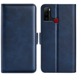 Per Ulefone note 10 Custodia per telefono in pelle con fibbia magnetica a doppio lato, Black, Yellow, Brown, Dark Blue, Red