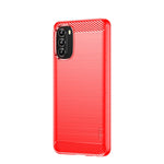 MOFI Custodia per telefono in fibra di carbonio TPU con trama spazzolata serie Gentleness, For Motorola Moto G 5G 2022, For Motorola Moto G31/G41