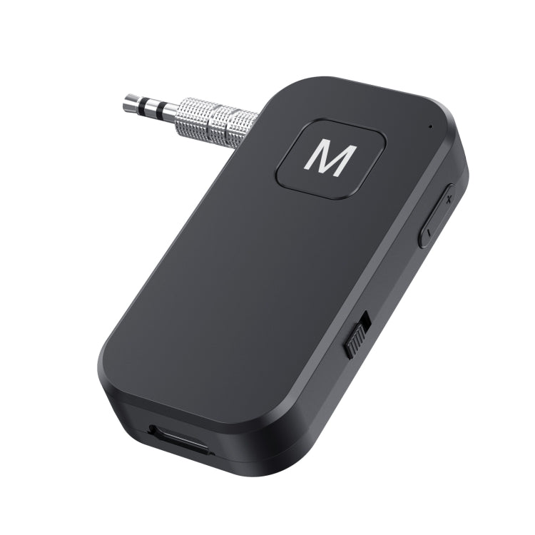 BT03 Ricevitore e trasmettitore audio Bluetooth 5.1 2 in 1 Chiamate in vivavoce per auto, BT03