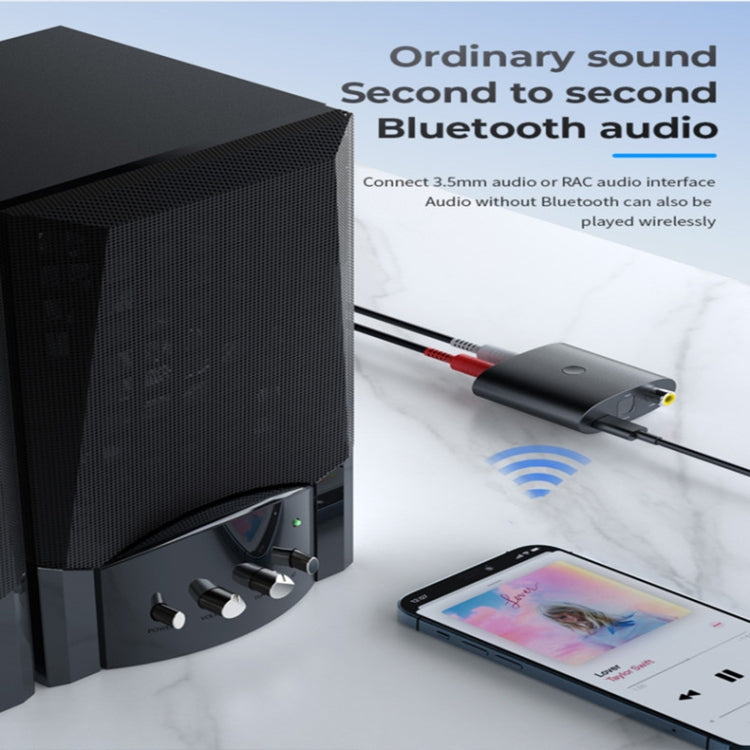 BT-B36 Ricevitore audio Bluetooth 5.1 Convertitore digitale-analogico in fibra coassiale TV