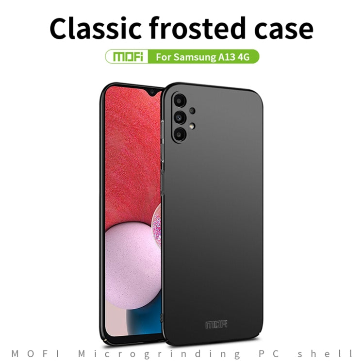 Custodia rigida ultrasottile MOFI Frosted PC, For Samsung Galaxy A13 5G, For Samsung Galaxy A13 4G