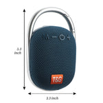 T&G TG321 TWS Mini altoparlante wireless portatile da esterno con luce a LED, TG321