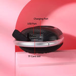 T&G TG321 TWS Mini altoparlante wireless portatile da esterno con luce a LED, TG321