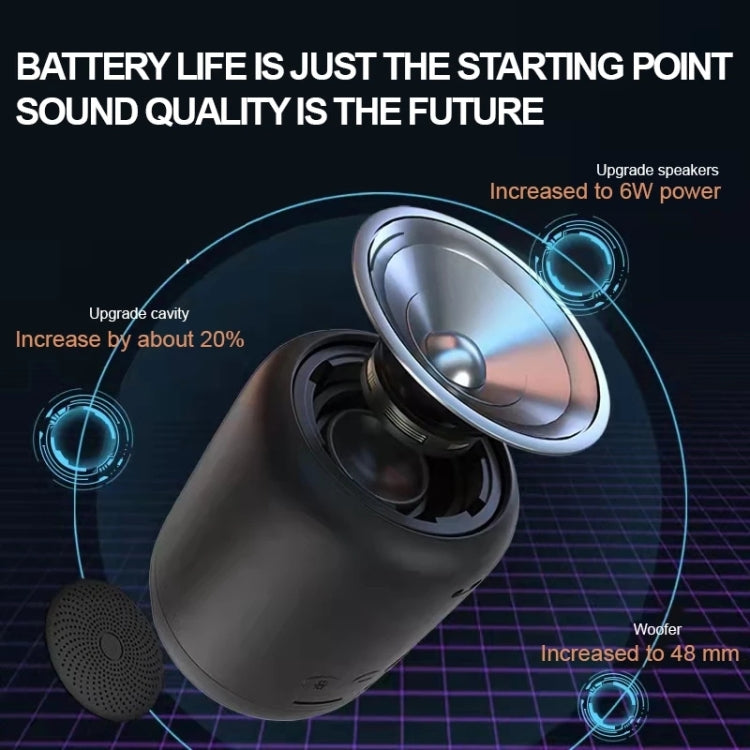 Altoparlante HiFi Bluetooth wireless portatile T&G TG341 TWS