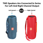 Altoparlante HiFi Bluetooth wireless portatile T&G TG341 TWS