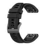 Cinturino per orologio in silicone tinta unita da 22 mm, For Garmin EPIX Gen2