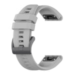 Cinturino per orologio in silicone tinta unita da 22 mm, For Garmin Fenix 6