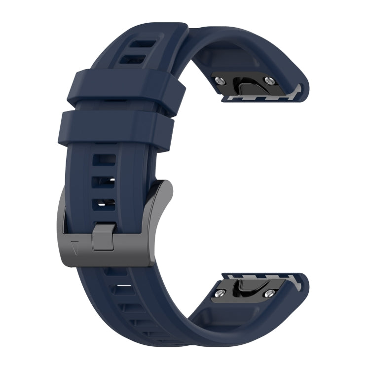 Cinturino per orologio in silicone tinta unita da 22 mm, For Garmin Fenix 6 Pro