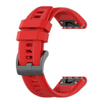 Cinturino per orologio in silicone tinta unita da 22 mm, For Garmin Forerunner 935