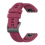 Cinturino per orologio in silicone tinta unita da 22 mm, For Garmin Forerunner 935
