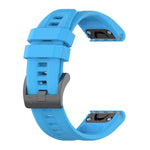 Cinturino per orologio in silicone tinta unita da 20 mm, For Garmin Fenix 7S