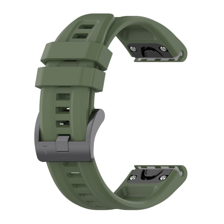 Cinturino per orologio in silicone tinta unita da 20 mm, For Garmin Fenix 7S Solar