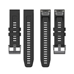 Cinturino per orologio in silicone tinta unita da 20 mm, For Garmin Fenix 7S Sapphire Solar