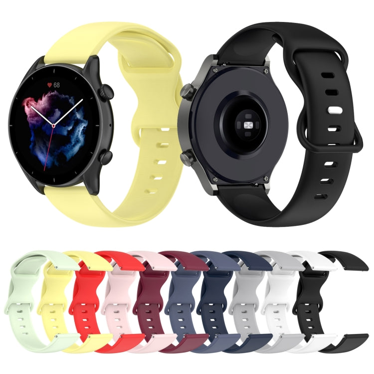 Cinturino in silicone tinta unita da 22 mm, For Xiaomi Haylou RT LS05S