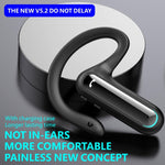 FW5 Non-in-Ear BT5.2 Wireless Sport Conduzione ossea TWS Auricolari Supporto Assistente vocale, FW5 Black, FW5 Blue