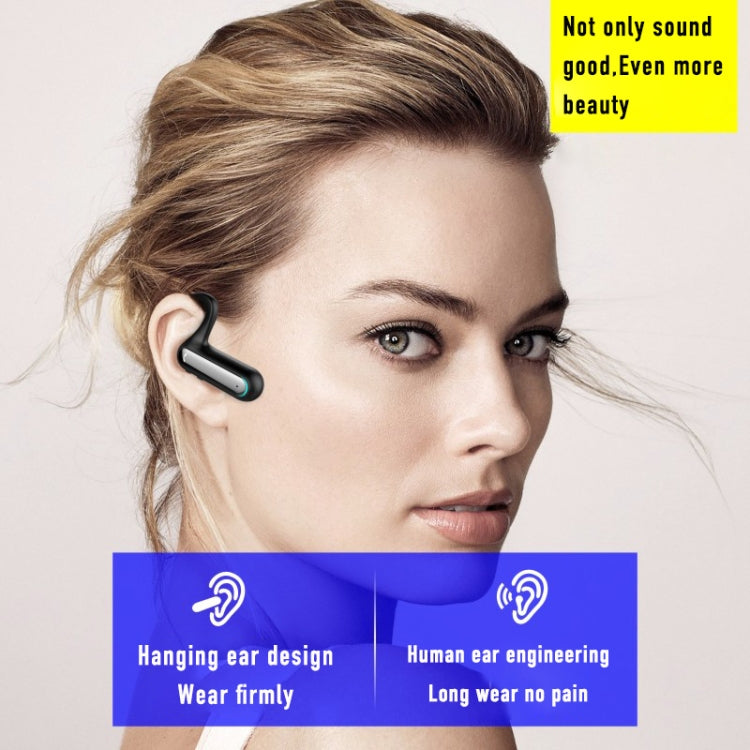 FW5 Non-in-Ear BT5.2 Wireless Sport Conduzione ossea TWS Auricolari Supporto Assistente vocale, FW5 Black, FW5 Blue