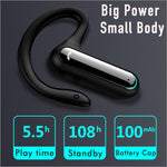 FW5 Non-in-Ear BT5.2 Wireless Sport Conduzione ossea TWS Auricolari Supporto Assistente vocale, FW5 Black, FW5 Blue