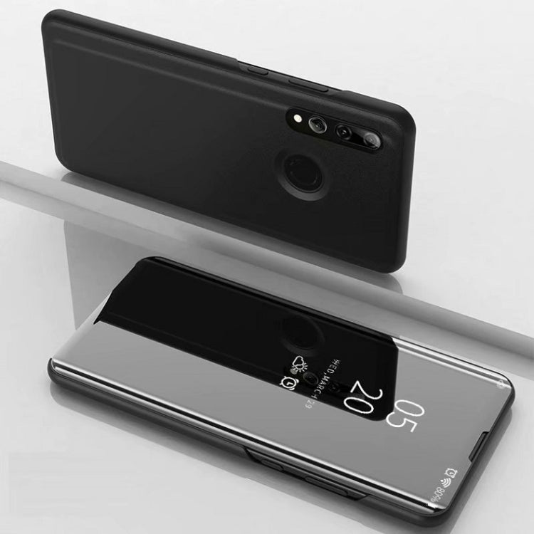 Custodia in pelle Flip orizzontale a specchio galvanico per Huawei P Smart Z con supporto