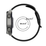Cinturino in silicone tinta unita da 22 mm, For Huawei Watch GT 42mm, For Huawei Watch GT 46mm
