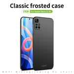 Custodia per telefono rigida ultrasottile MOFI Frosted PC, For Redmi Note 11 5G / Note11S 5G / Poco M4 Pro 5G, For Xiaomi Redmi Note 11 Pro 5G / Note 11 Pro+ 5G, For Xiaomi Redmi Note 11 Global, For Xiaomi Redmi Note 11 Pro Global, For Xiaomi Redmi K40...