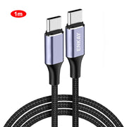 ENKAY PD100W 5A Cavo di ricarica rapida USB-C / da tipo C a tipo C con E-Marker, 1m, 2m