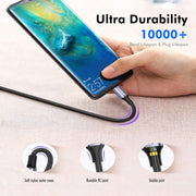 ENKAY PD100W 5A Cavo di ricarica rapida da USB-C / da tipo C a tipo C a gomito con E-Marker, 1m, 2m