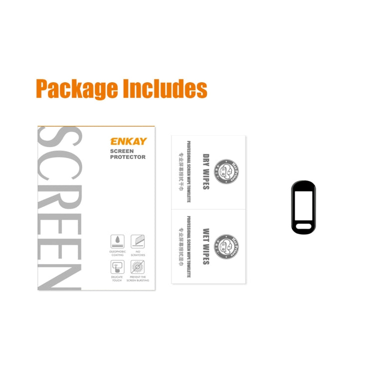Per Garmin Smart 5 ENKAY 3D Full Coverage Soft PC Edge + PMMA HD Screen Watch Film, For Garmin Smart 5 (1 PC), For Garmin Smart 5 (2 PCS), For Garmin Smart 5 (5 PCS), For Garmin Smart 5 (10 PCS)