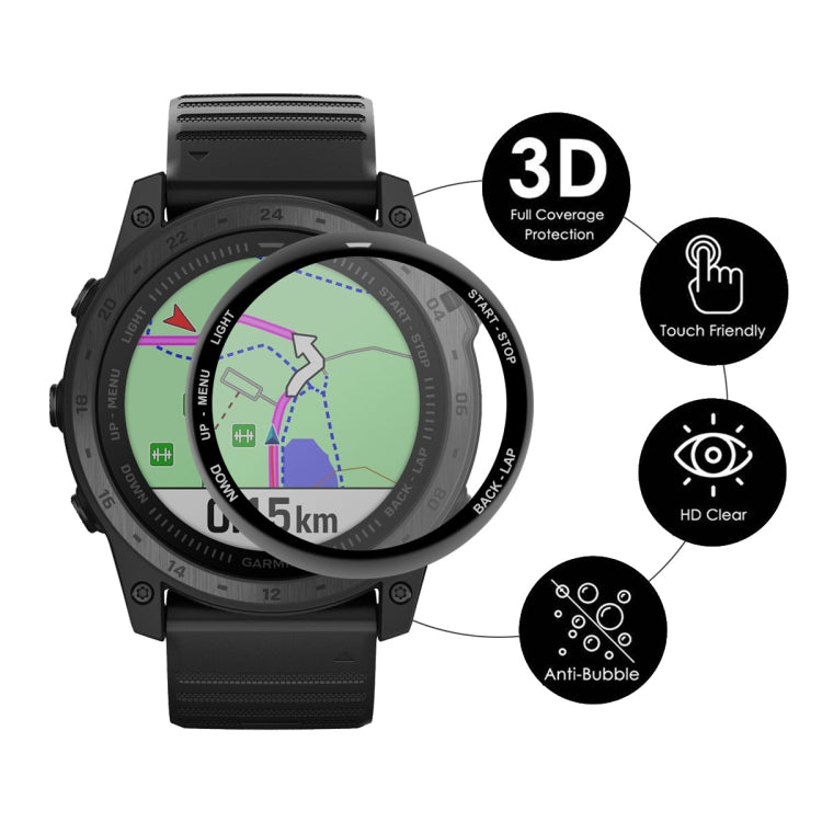 Per Garmin Tactix 7/7 Pro ENKAY 3D Full Coverage Soft PC Edge + PMMA HD Screen Watch Film, For Garmin Tactix 7 / 7 Pro (1 PC), For Garmin Tactix 7 / 7 Pro (2 PCS), For Garmin Tactix 7 / 7 Pro (5 PCS), For Garmin Tactix 7 / 7 Pro (10 PCS)