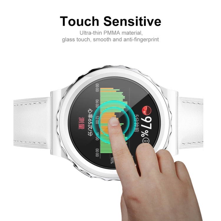 Per Huawei Watch GT 3 Pro 43mm ENKAY 3D Full Coverage Soft PC Edge + PMMA HD Screen Watch Film, For Huawei Watch GT 3 Pro 43mm (1 PC), For Huawei Watch GT 3 Pro 43mm (2 PCS), For Huawei Watch GT 3 Pro 43mm (5 PCS), For Huawei Watch GT 3 Pro 43mm (10 PCS)
