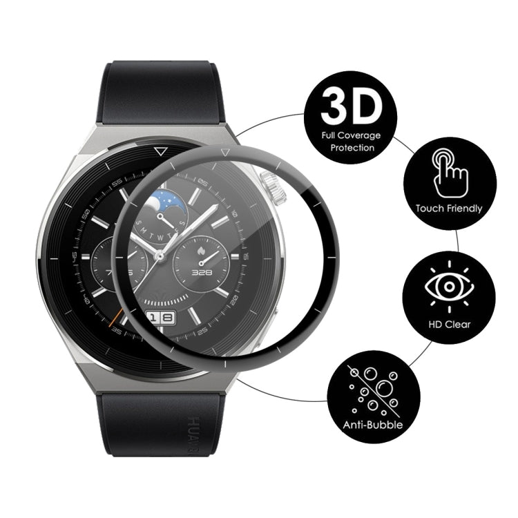 Per Huawei Watch GT 3 Pro 46mm ENKAY 3D Full Coverage Soft PC Edge + PMMA HD Screen Watch Film, For Huawei Watch GT 3 Pro 46mm (1 PC), For Huawei Watch GT 3 Pro 46mm (2 PCS), For Huawei Watch GT 3 Pro 46mm (5 PCS), For Huawei Watch GT 3 Pro 46mm (10 PCS)