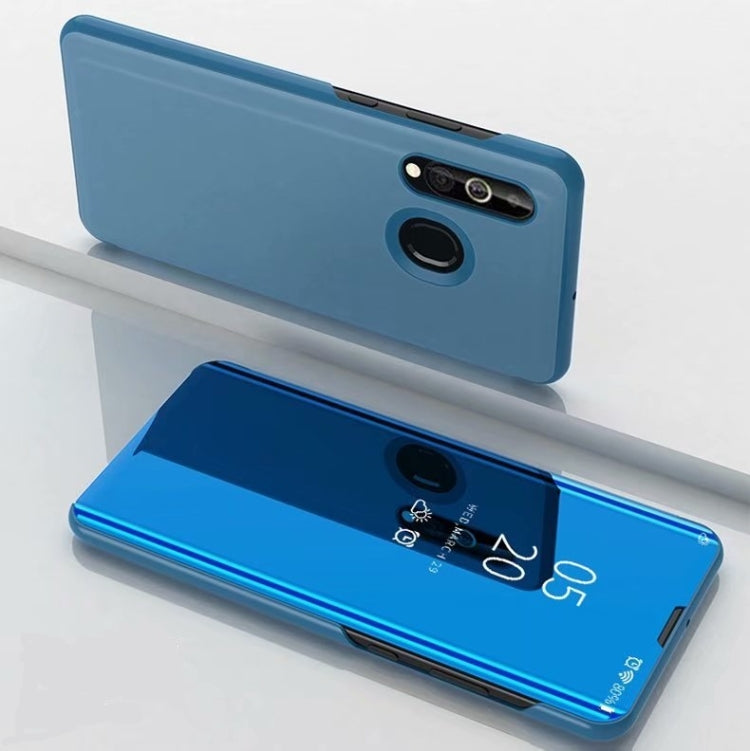 Custodia in pelle Flip orizzontale a specchio galvanico per Samsung A20 E con supporto, For Samsung Galaxy A20e, For Galaxy A20e