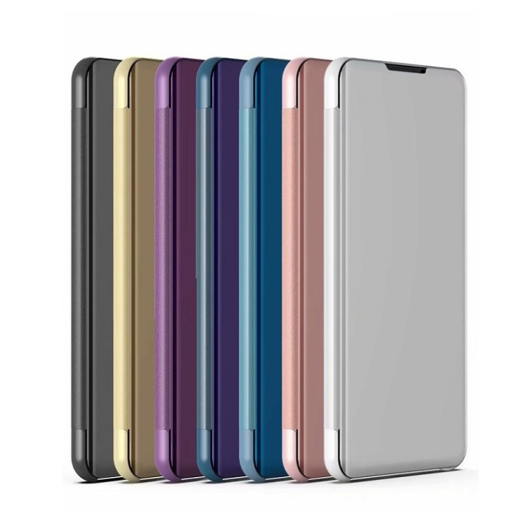 Custodia in pelle Flip orizzontale a specchio galvanico per Samsung A20 E con supporto, For Samsung Galaxy A20e, For Galaxy A20e