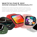 i7 PRO + Smart Watch con schermo a colori da 1,75 pollici, supporto per chiamate Bluetooth / monitoraggio della frequenza cardiaca