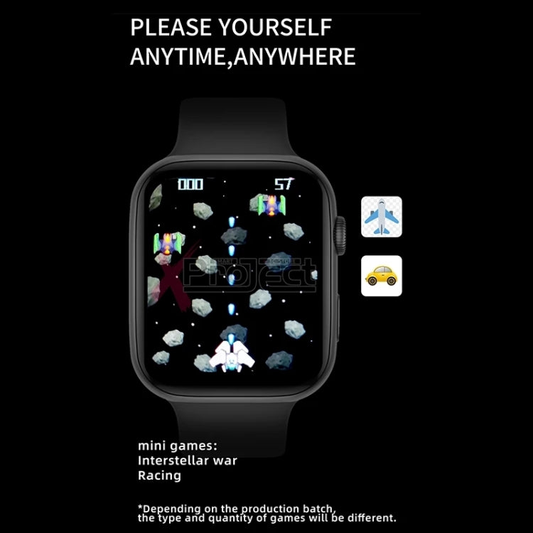 i7 PRO + Smart Watch con schermo a colori da 1,75 pollici, supporto per chiamate Bluetooth / monitoraggio della frequenza cardiaca